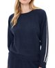 ASHER ASHER Livia Knit Crew Sweater Heather Cadet - 1