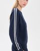 ASHER ASHER Livia Knit Crew Sweater Heather Cadet - 4