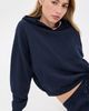ASHER ASHER Nima Knitted Hoodie Heather Cadet - 2