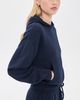 ASHER ASHER Nima Knitted Hoodie Heather Cadet - 5