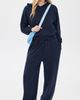 ASHER ASHER Nima Knitted Hoodie Heather Cadet - 6