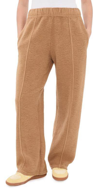 ASHER ASHER Palmer Wide Leg Pants Teddy