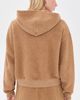 ASHER ASHER Rosie Reversed Zip-Up Hoodie Teddy - 3