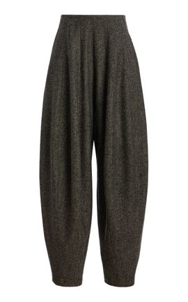 Ashlyn Ashlyn Blaine Rounded WoolBlend WideLeg Pants