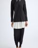 ASHLYN ASHLYN Bray Tieback Shirt with Raw Edge - 2