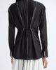 ASHLYN ASHLYN Bray Tieback Shirt with Raw Edge - 3