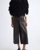 ASHLYN ASHLYN Curly Cropped Merino Wool Pullover - 2