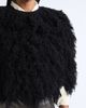 ASHLYN ASHLYN Curly Cropped Merino Wool Pullover - 5