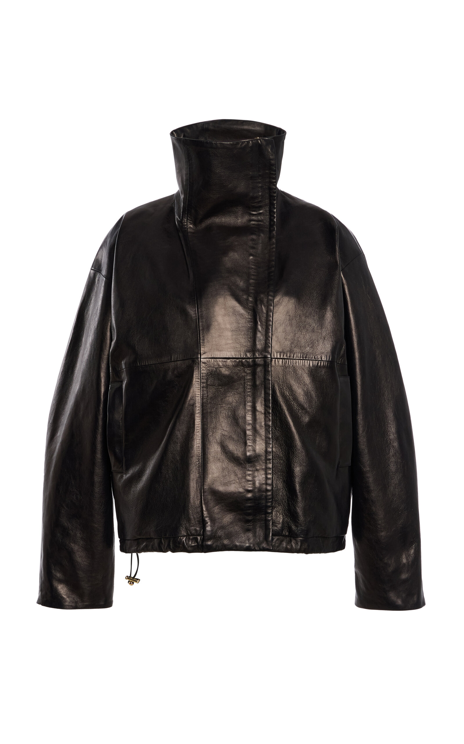 Ashlyn Ashlyn Dana Lambskin Blouson Jacket