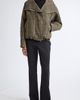 ASHLYN ASHLYN Dana Plaid Blouson Linen & Wool Jacket - 2