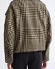ASHLYN ASHLYN Dana Plaid Blouson Linen & Wool Jacket - 3