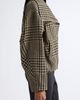 ASHLYN ASHLYN Dana Plaid Blouson Linen & Wool Jacket - 4