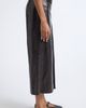 ASHLYN ASHLYN Emerson Leather Wide Leg Cropped Pants - 4