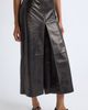 ASHLYN ASHLYN Emerson Leather Wide Leg Cropped Pants - 5