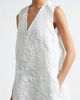 ASHLYN ASHLYN Lena Floral Silk Blend Jacquard Dress - 4