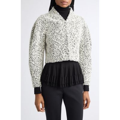ASHLYN ASHLYN Mila Short Bouclé Tweed Jacket