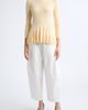 ASHLYN ASHLYN Pallin High Waist Textured Pants - 2