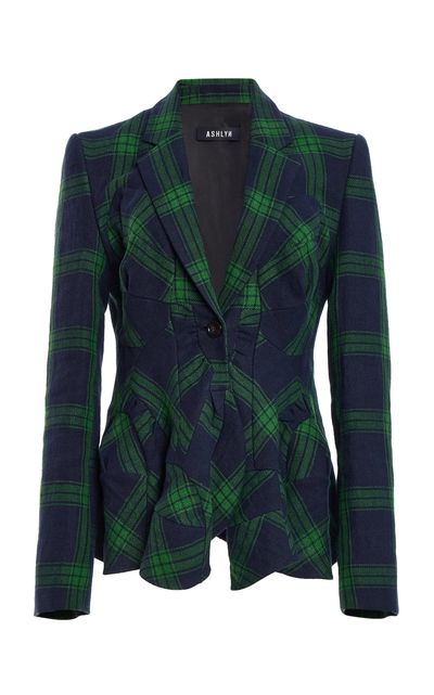 Ashlyn Ashlyn Puzzle Linen Jacket