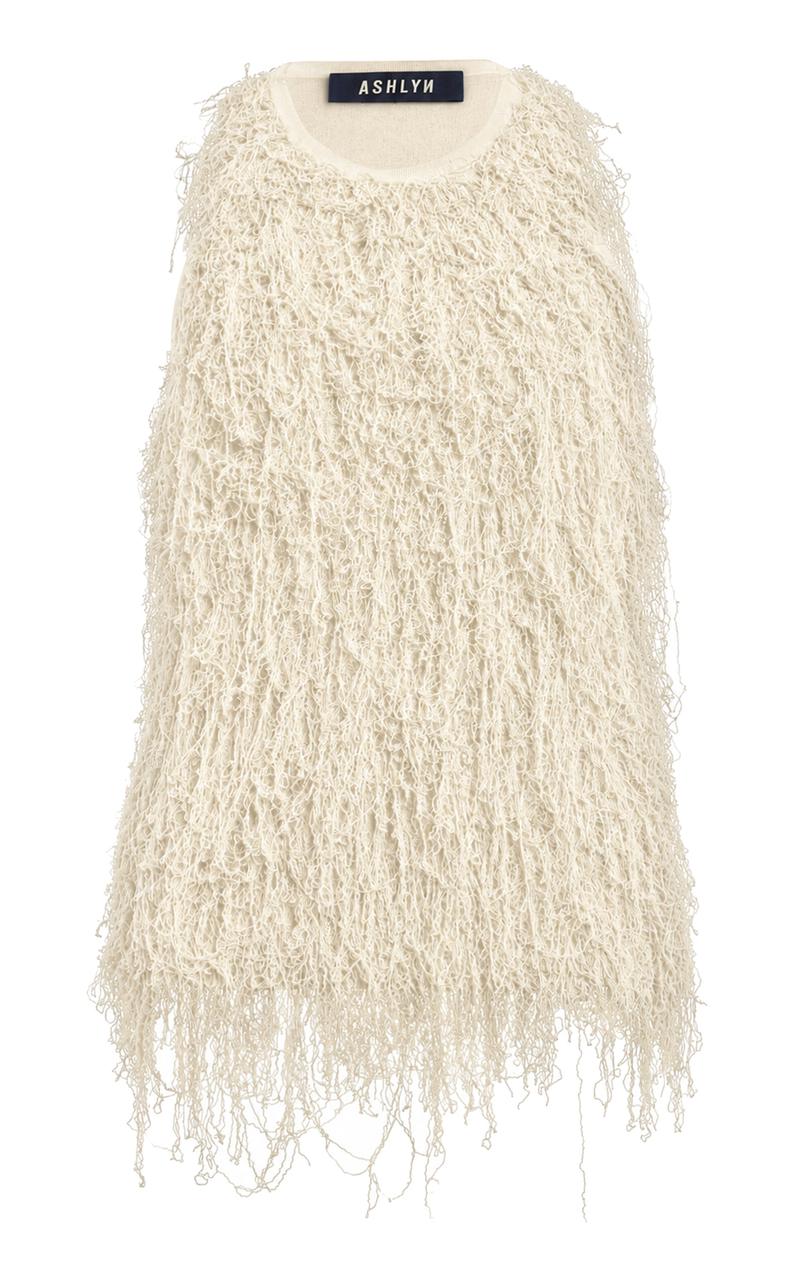 Ashlyn Ashlyn Ruffled Knit Tank Top
