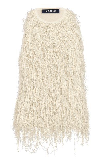 Ashlyn Ashlyn Ruffled Knit Tank Top
