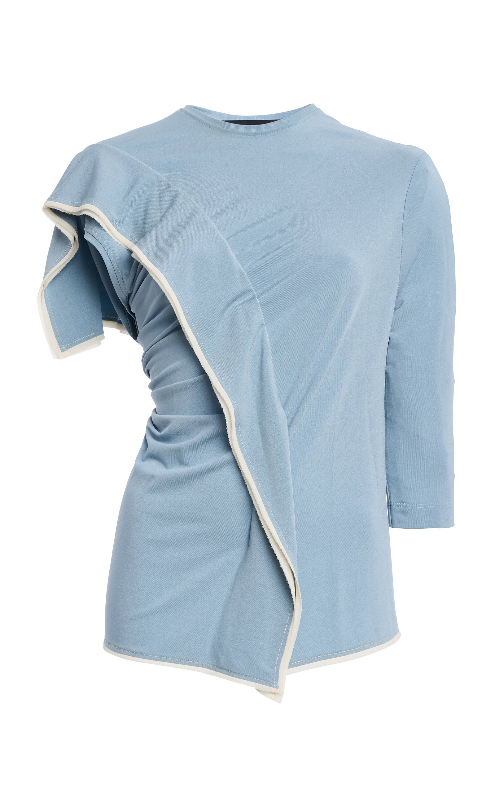 Ashlyn Ashlyn Shikaku Draped Jersey Top