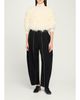 ASHLYN Curly Fringe Crop Sweater - 2