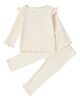 Ashmi & Co. Ashmi & Co. Ashimi Rib Long Sleeve Top & Pants Set - 1