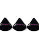 Ashunta Sheriff Beauty Ashunta Sheriff Beauty Velvet Hypoallergenic Ultra Soft Black Puffs  - 1