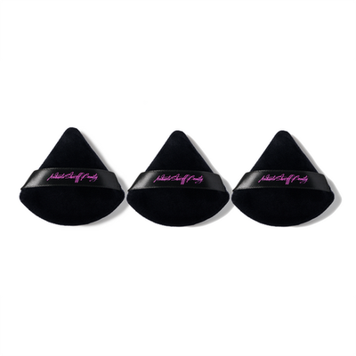 Ashunta Sheriff Beauty Ashunta Sheriff Beauty Velvet Hypoallergenic Ultra Soft Black Puffs 