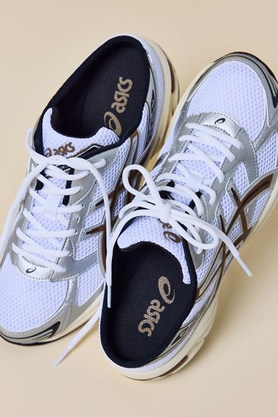 ASICS ASICS GEL-1130 Mule Sneakers in White/Clay Canyon at Urban Outfitters