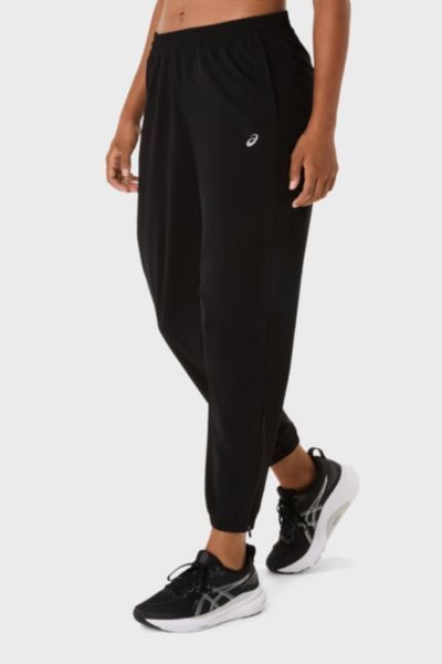 ASICS ASICS Silver Woven Athletic Pant in Performance Black, Women's at Urban Outfitters