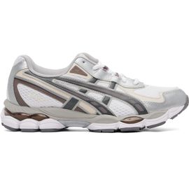 ASICS ASICS White & Brown Gel-NYC 2055 Sneakers