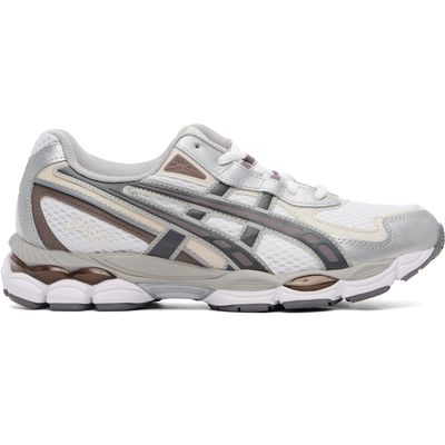 ASICS ASICS White & Brown Gel-NYC 2055 Sneakers