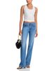 Askk Ny Askk Ny Cool Cat Low Rise Straight Jeans in Clean Berkeley - 2