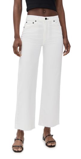 ASKK NY ASKK NY Crop Wide Leg Twill Pants Ivory 32