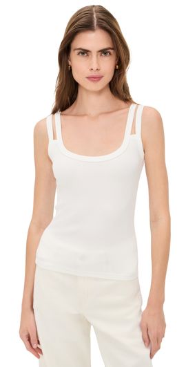 ASKK NY ASKK NY Double Tank Top 100 Ivory