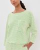 ASKK NY ASKK NY Easy Striped Pullover Green Stripe - 2