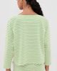 ASKK NY ASKK NY Easy Striped Pullover Green Stripe - 3