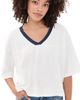 ASKK NY ASKK NY Football Tee Natural/ Navy - 1