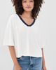 ASKK NY ASKK NY Football Tee Natural/ Navy - 2