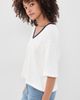 ASKK NY ASKK NY Football Tee Natural/ Navy - 4