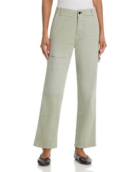 Askk Ny Askk Ny High Rise Carpenter Jeans in Seaweed