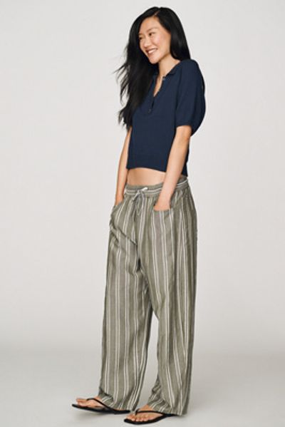 ASKK NY Cancun 100% Cotton Stripe Pants