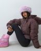 ASOS 4505 Ski & Snow 4505 ski faux fur headband in bubblegum-Pink - 2