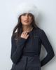 ASOS 4505 Ski & Snow 4505 Ski faux fur headband in white - 1