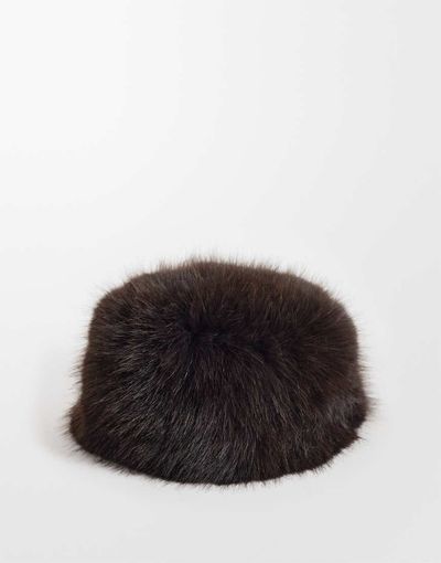 ASOS 4505 Ski & Snow 4505 Ski faux fur oversized hat in chocolate-Brown