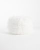 ASOS 4505 Ski & Snow 4505 Ski faux fur oversized hat in white - 1