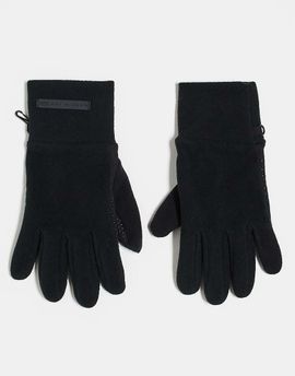 ASOS 4505 Ski & Snow 4505 Ski fleece insulated gloves with grips in black
