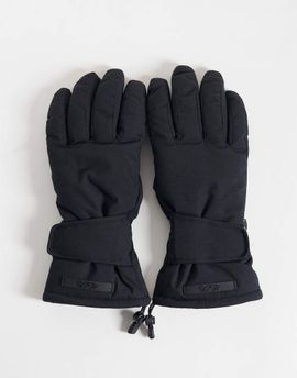 ASOS 4505 Ski & Snow 4505 Ski insulated water repellent gloves in black