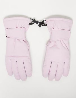 ASOS 4505 Ski & Snow 4505 Ski insulated water repellent gloves in pink